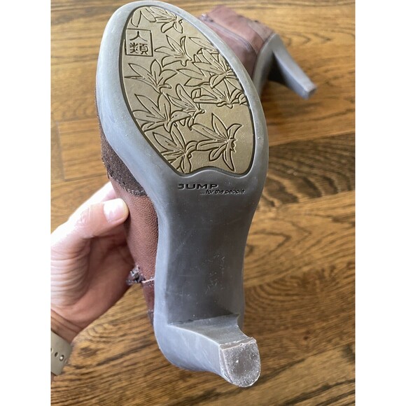 Jump For The People Women's leather heeled ankle bootsSize US7 - Picture 8 of 10